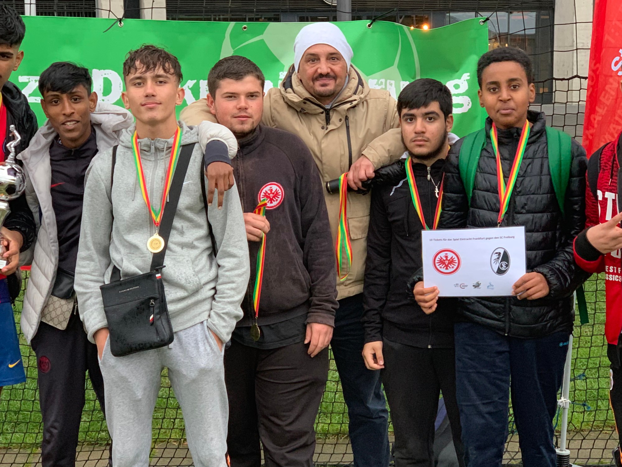 Bolzplatzliga mit Aliaddin Ali Bahar in Frankfurt